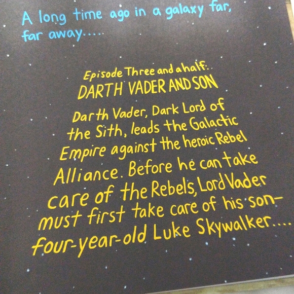 Star Wars Darth Vader and Son & Vader's Little Princess Books - Picture 9 of 10
